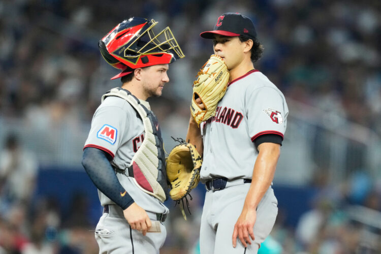 Guardians finish sweep of Marlins with 5-2 win